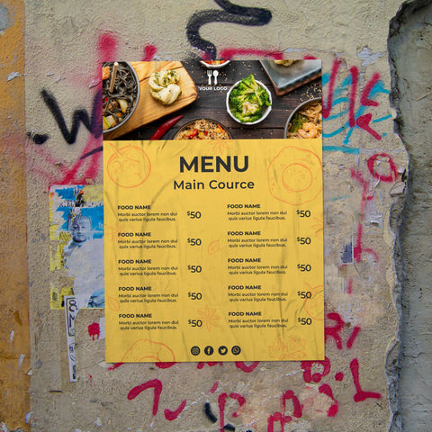 How Custom Posters Are Changing the Way Restaurants Communicate with Customers
