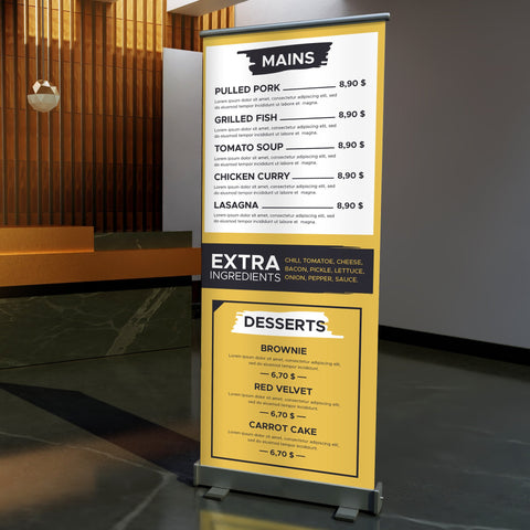 The Top 5 Banner Stands Every Restaurant Needs for Maximum Impact