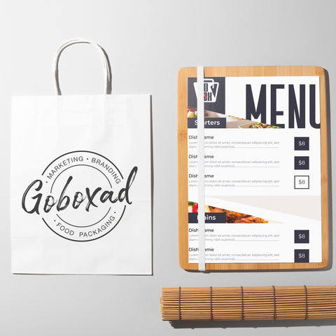 🛍️ The Power of Custom Printed Paper Bags for Restaurants & Cafés