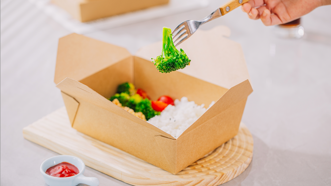 Biopak Containers Image Transform Your Restaurant with BioPak Microwavable Folded Paper Contai ...
