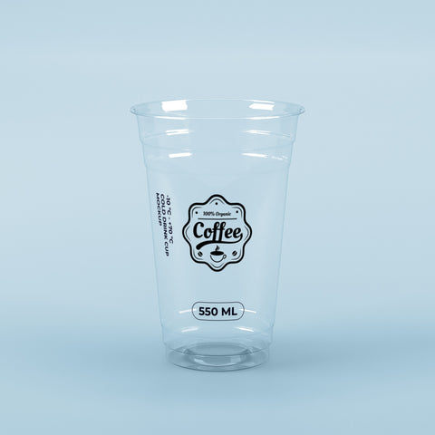 Custom Clear Plastic PET Cups