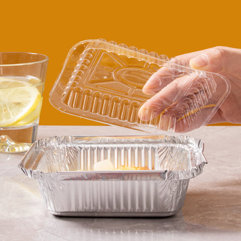 Foil Take-Out Container with Dome Lid