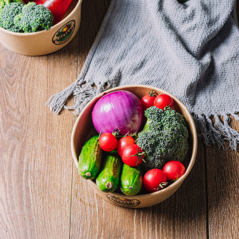 Custom Paper Salad Bowls