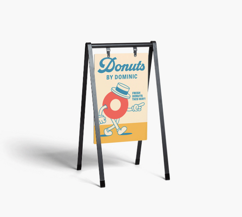 Metal A-Frame Signs