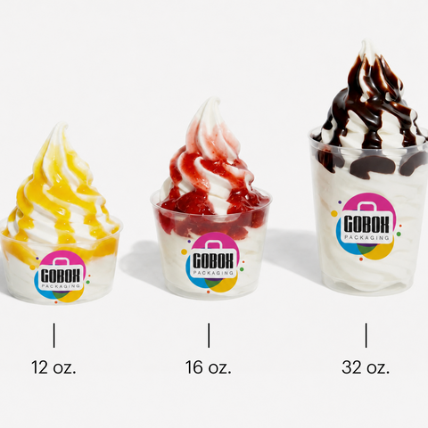 Plastic Ice Cream Cups