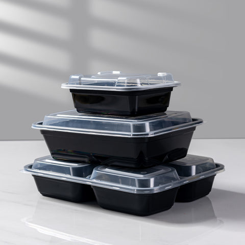 Plastic Compartments Containers