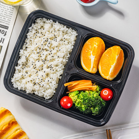 Plastic Compartments Containers