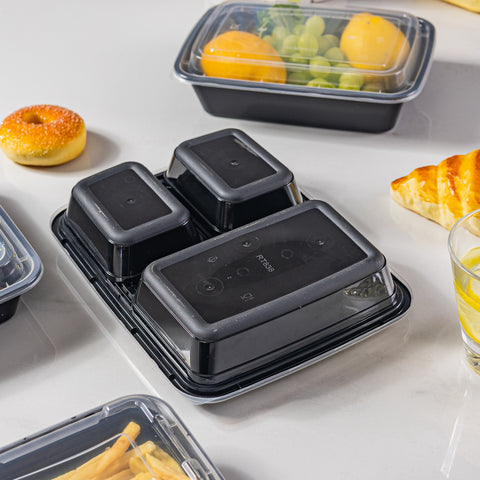 Plastic Compartments Containers