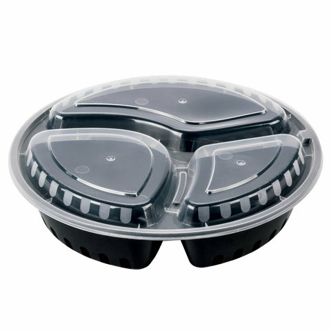 Plastic Compartments Containers