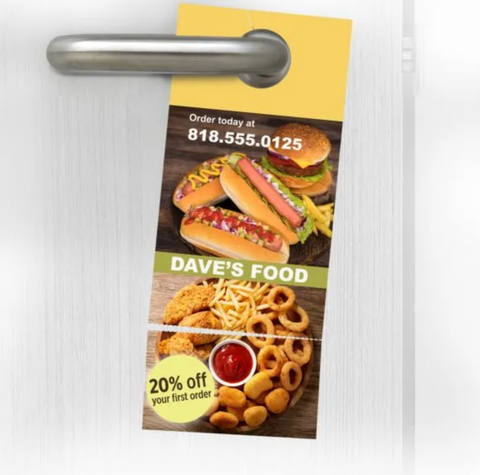 Tearoff Door Hangers